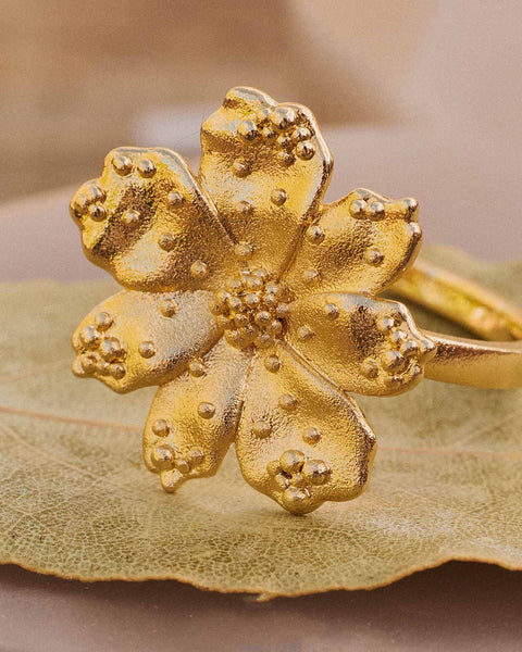 Bulky Zinnia Ring