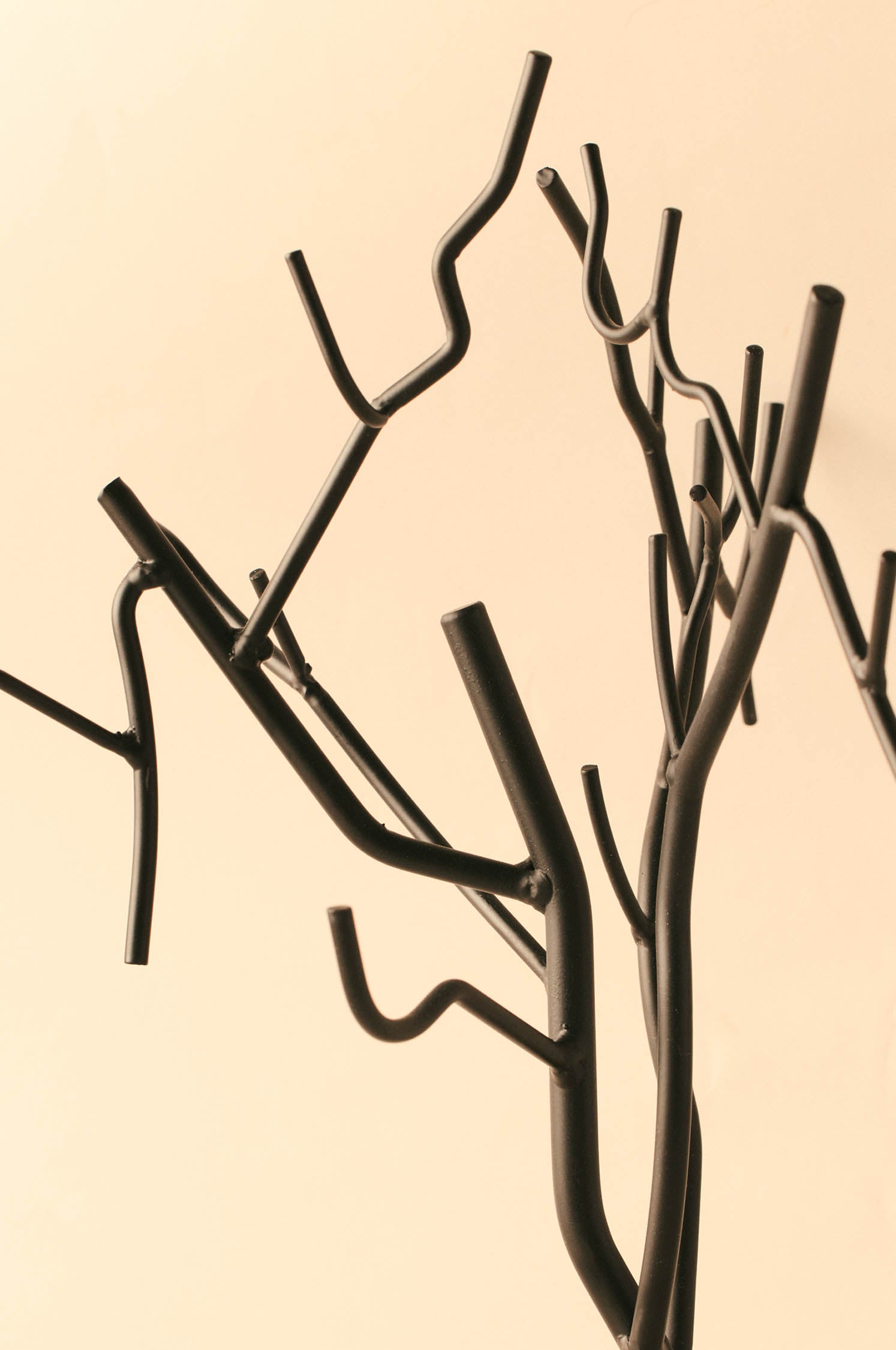 Joyero Arbol Metalico Negro