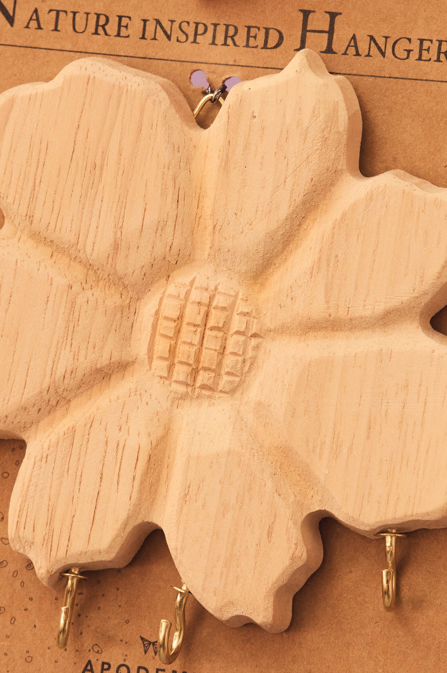 Joyero de Madera con forma de Flor