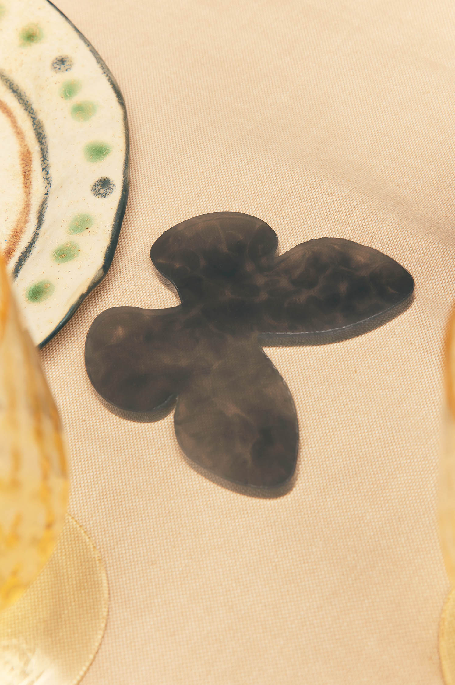 Pack of 4 Grey Butterfly Coasters