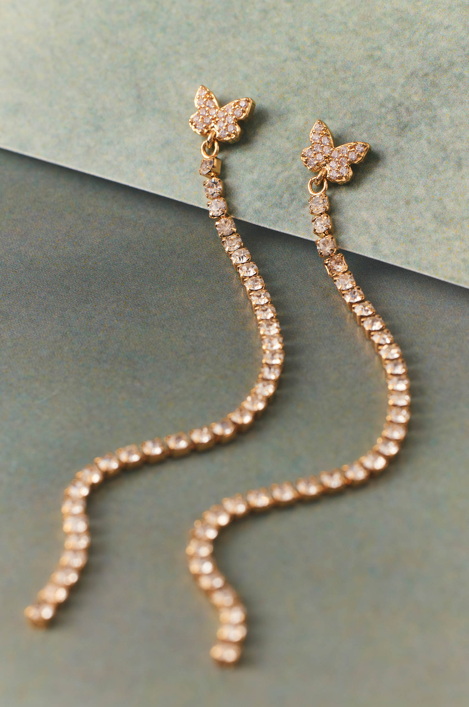 Apodemia Sparkle Lange Ohrringe