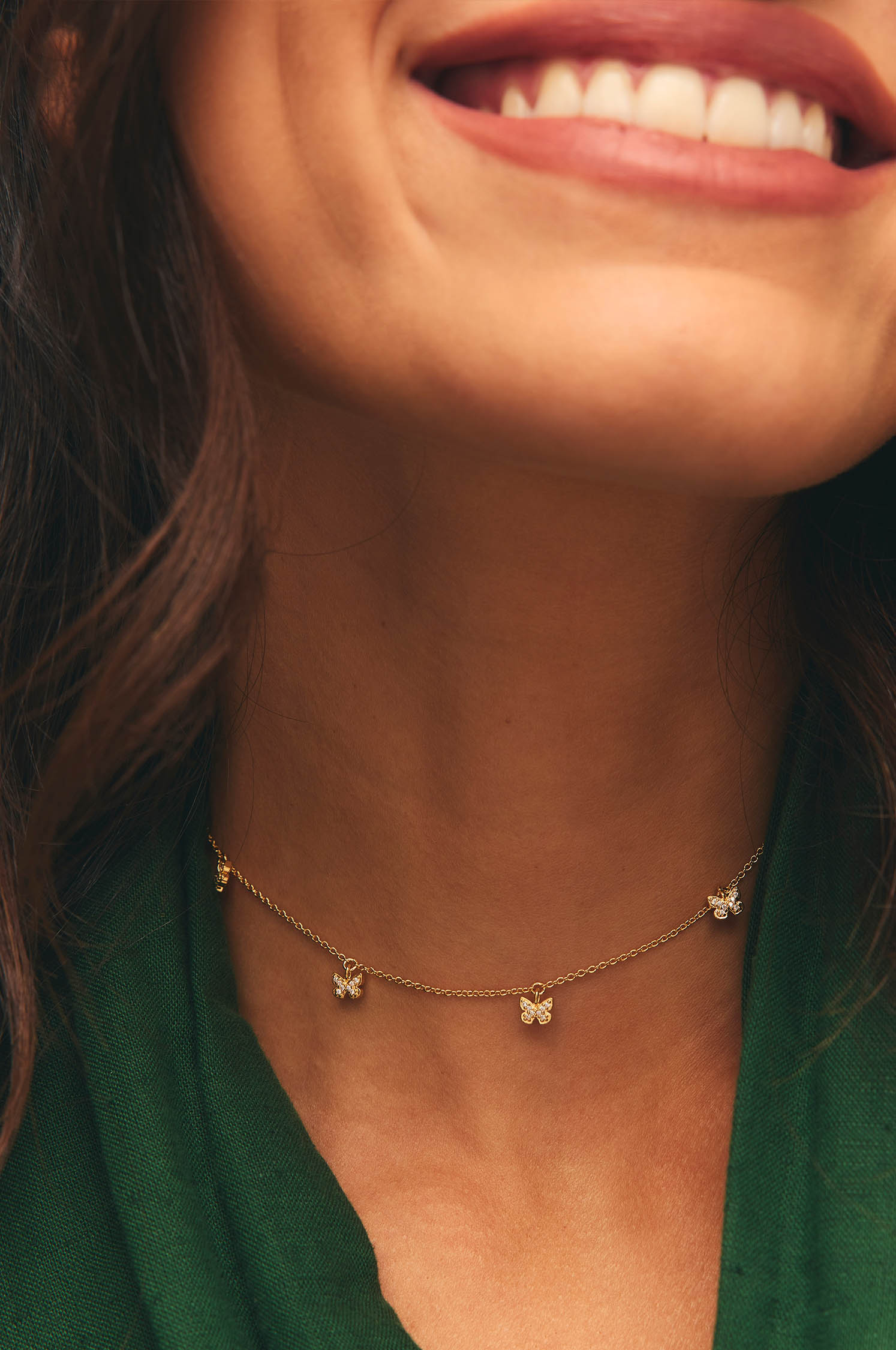 Collier Apodemia scintillant complet