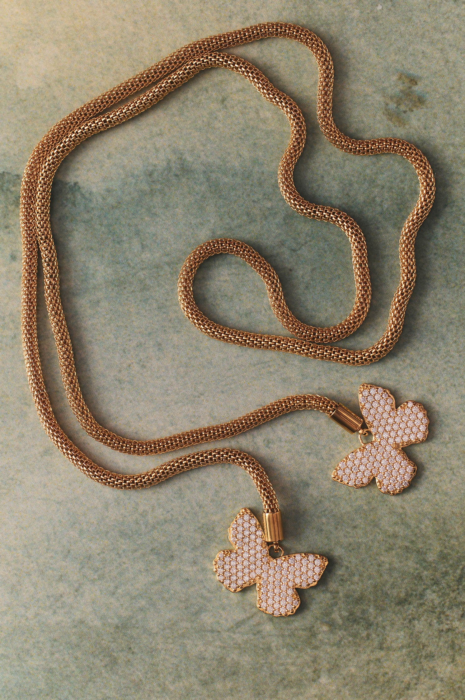 Collier nœud Apodemia scintillant