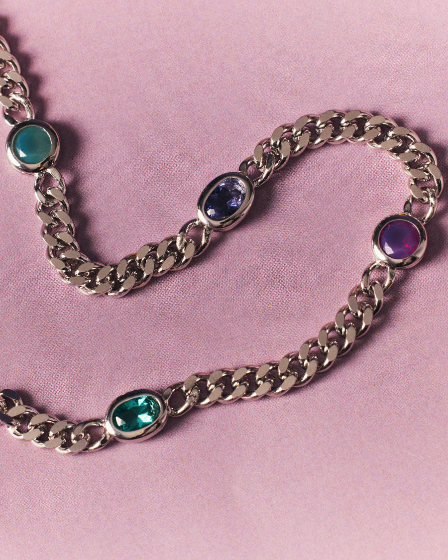 Collar Nefertiti Rainbow