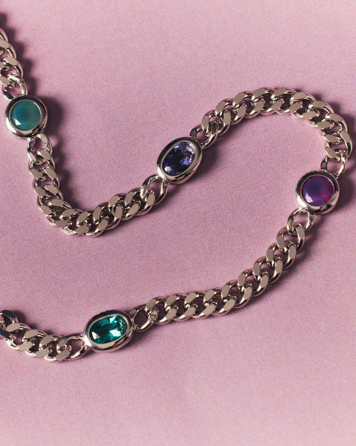 Collar Nefertiti Rainbow