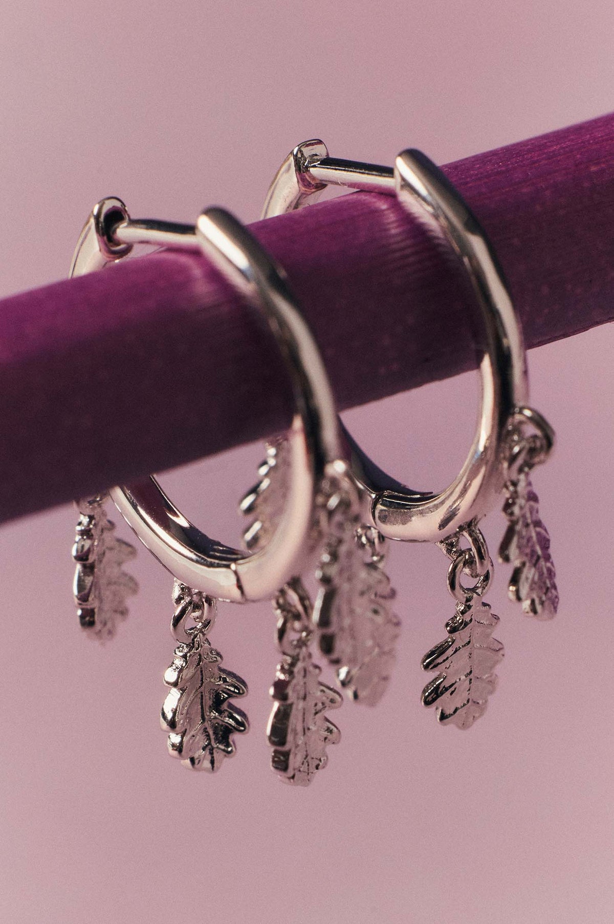 Silver Hoop Earrings