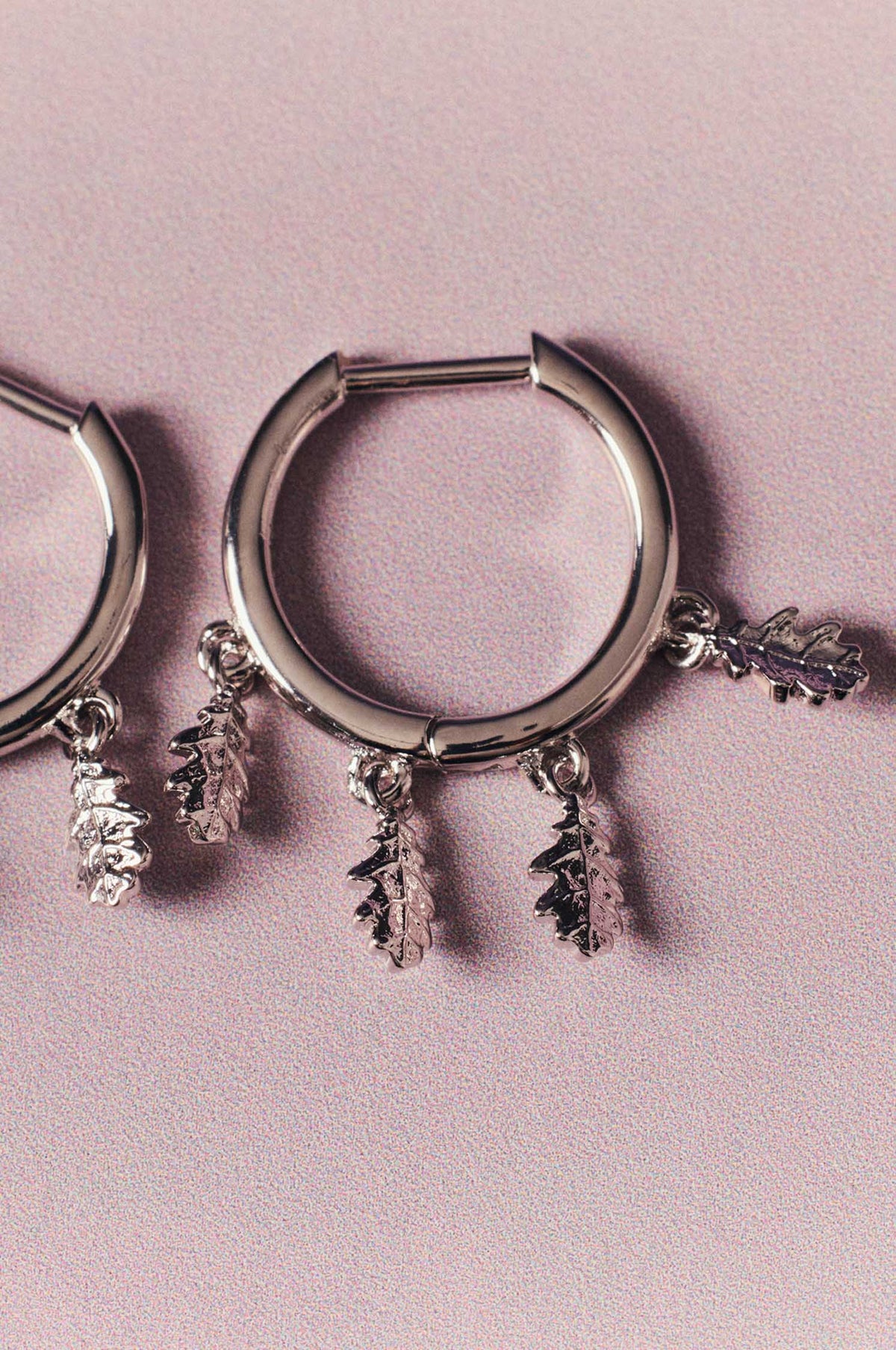 Silver Hoop Earrings