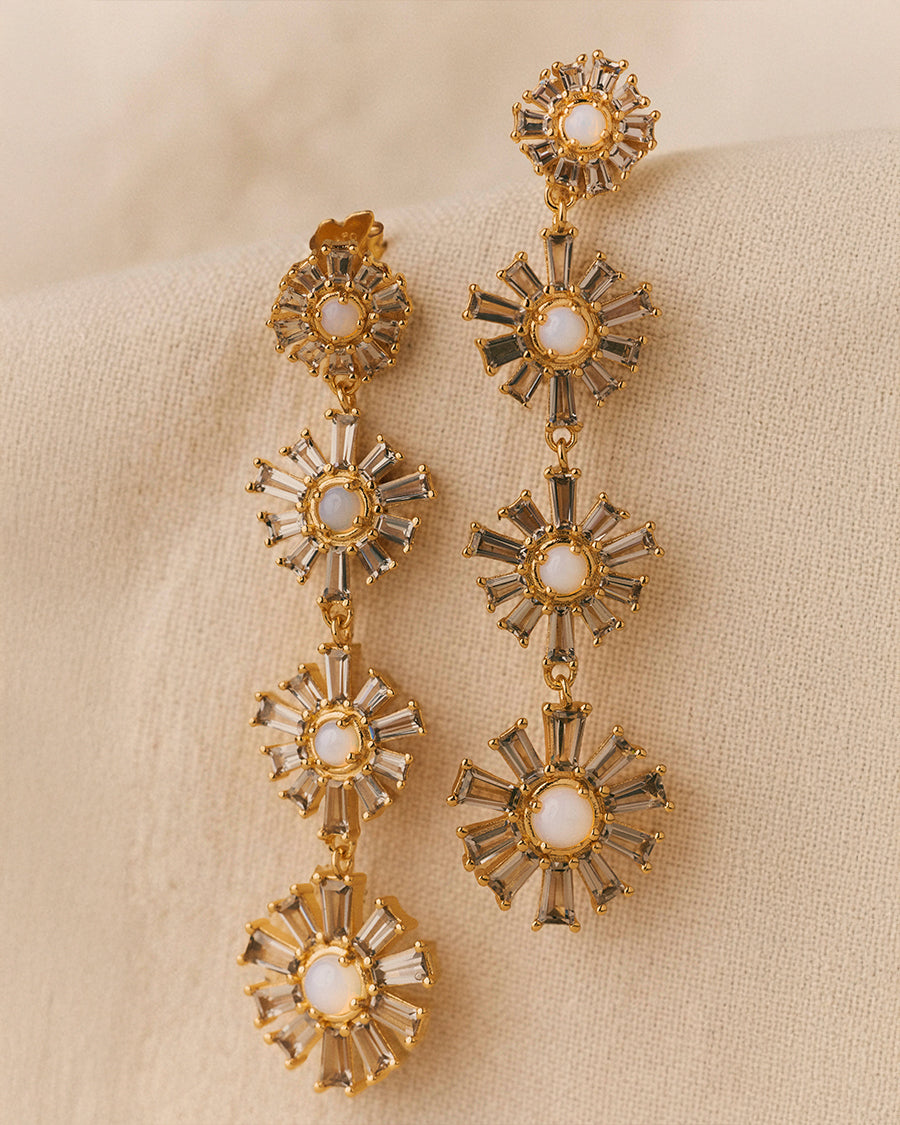 Pendientes largos moon