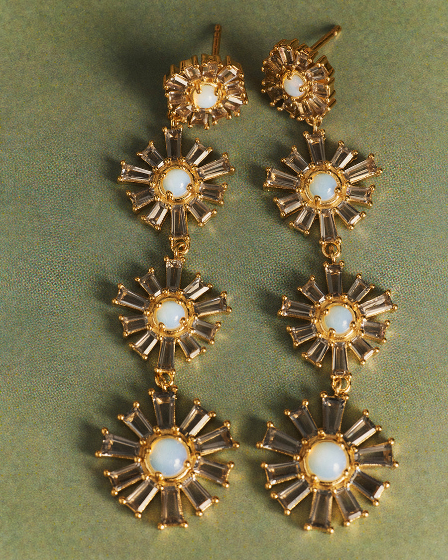 Pendientes largos moon