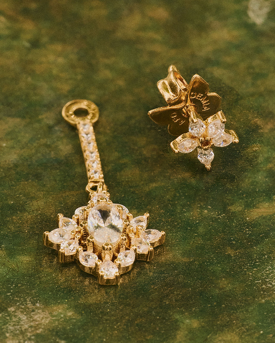 Pendientes 2 en 1 Olivia Wild