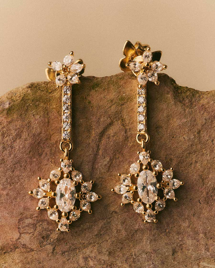 Boucles d'oreilles 2 en 1 Olivia Wild