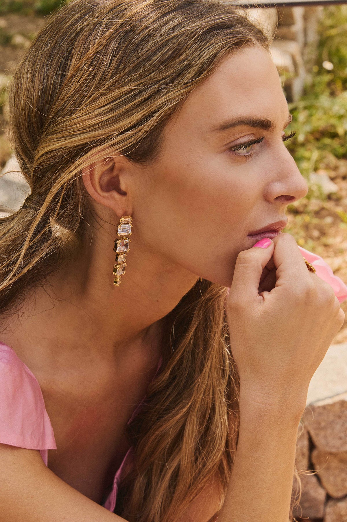 Pendientes Grandes Classic Sparkle
