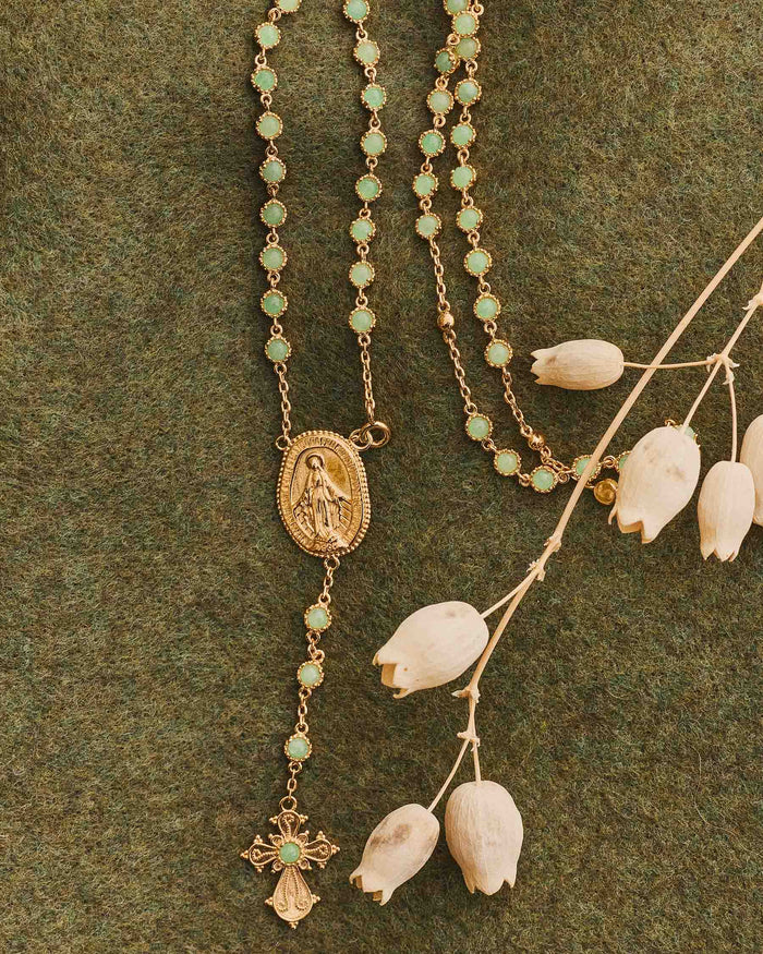 ROSARIO JADE VIRGEN DE LA MILAGROSA
