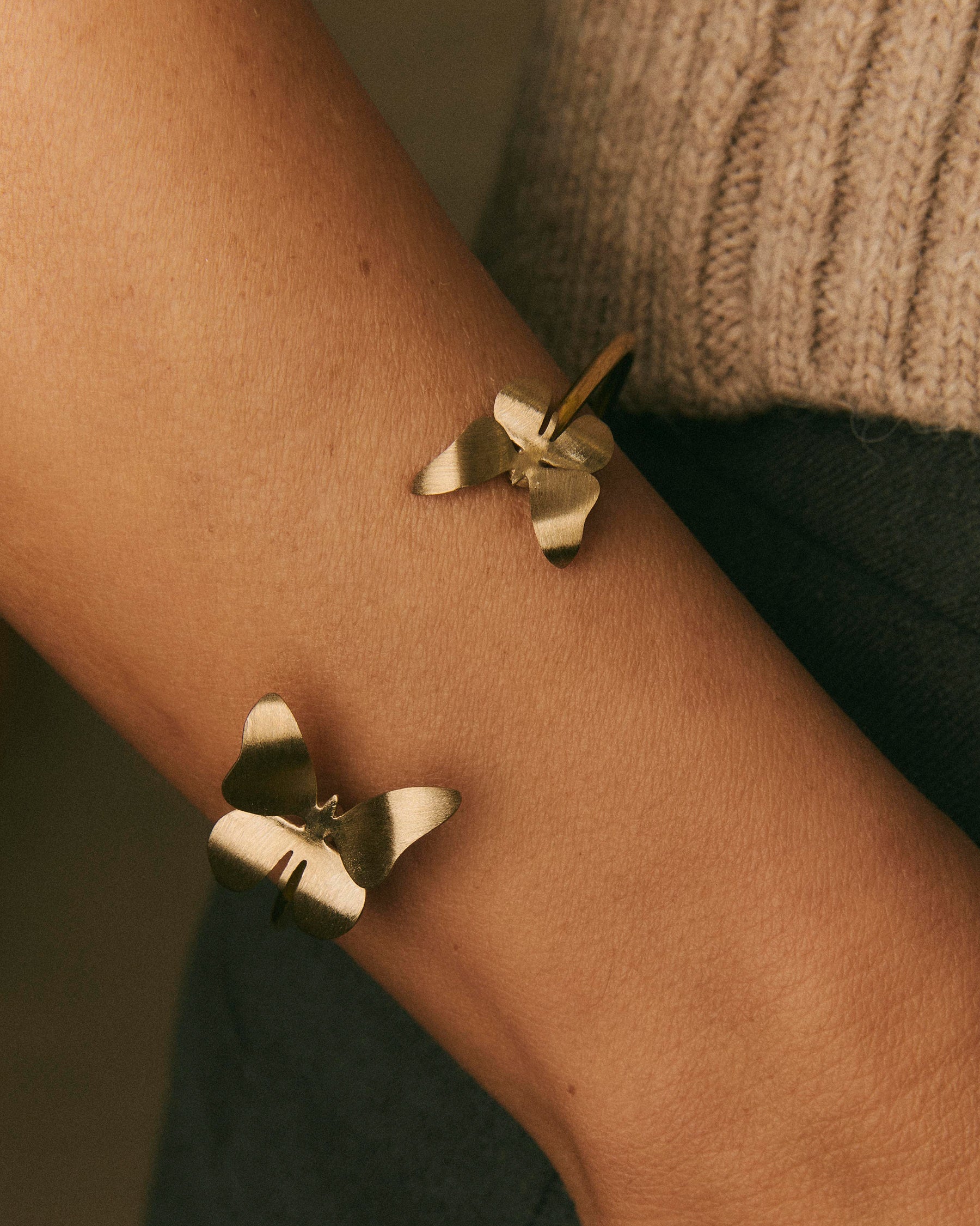 Papilio Hammer-Effekt-Armband