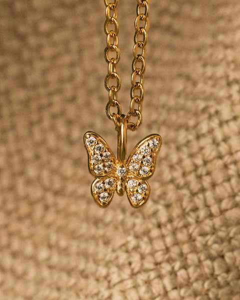 Collar Mini Pave Papilio