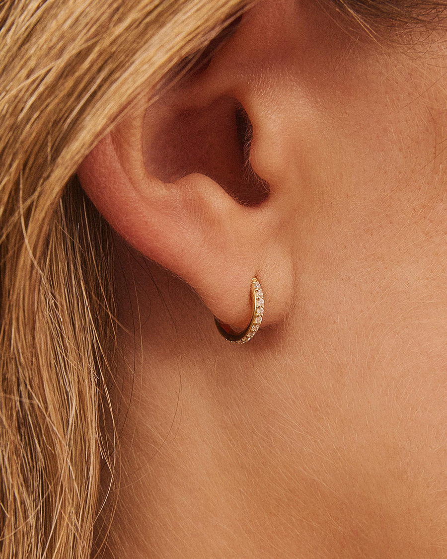 Pendientes Aro Sparkle Mini Base