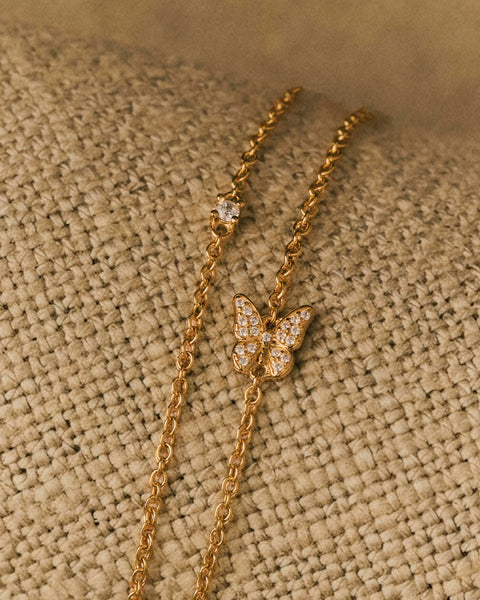 Pavé-Papilio-Armband