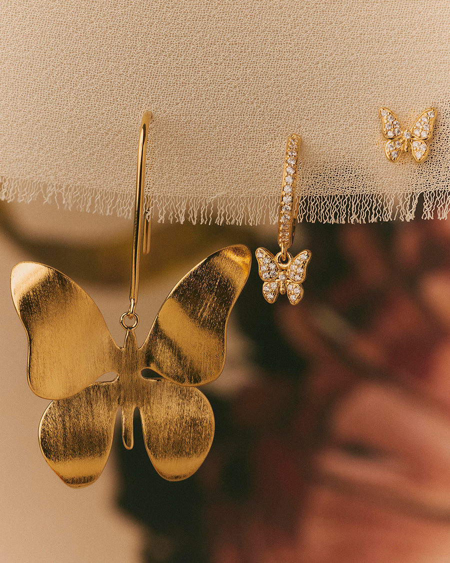 Pendientes Efecto Martele Papilio