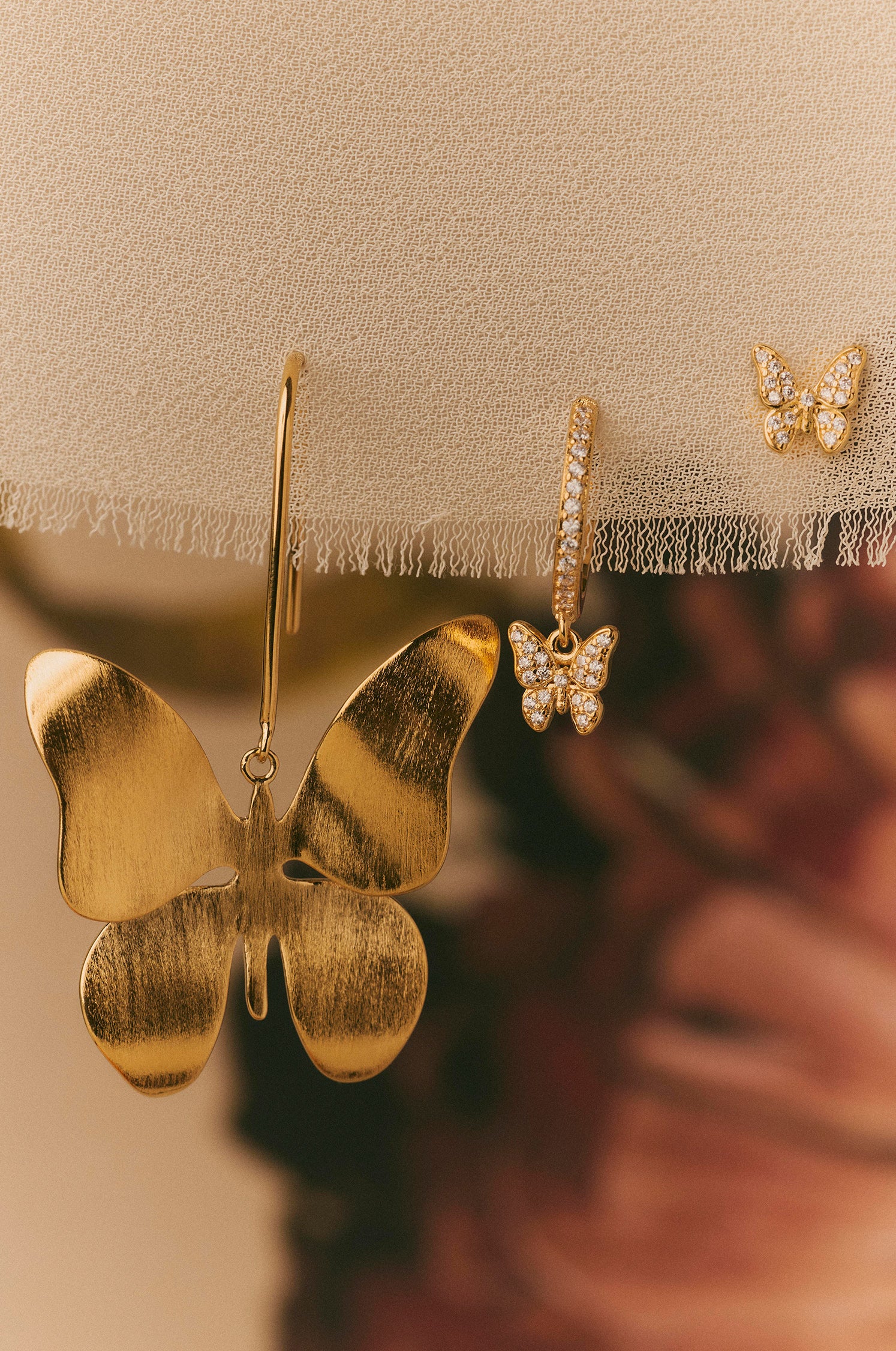 Pendientes Aro Papilio