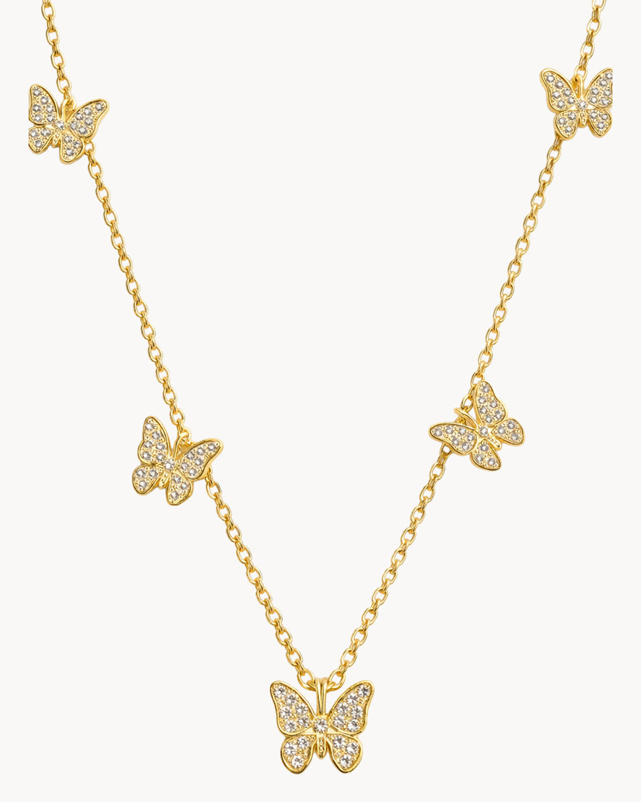 Collier full pavé Papilio