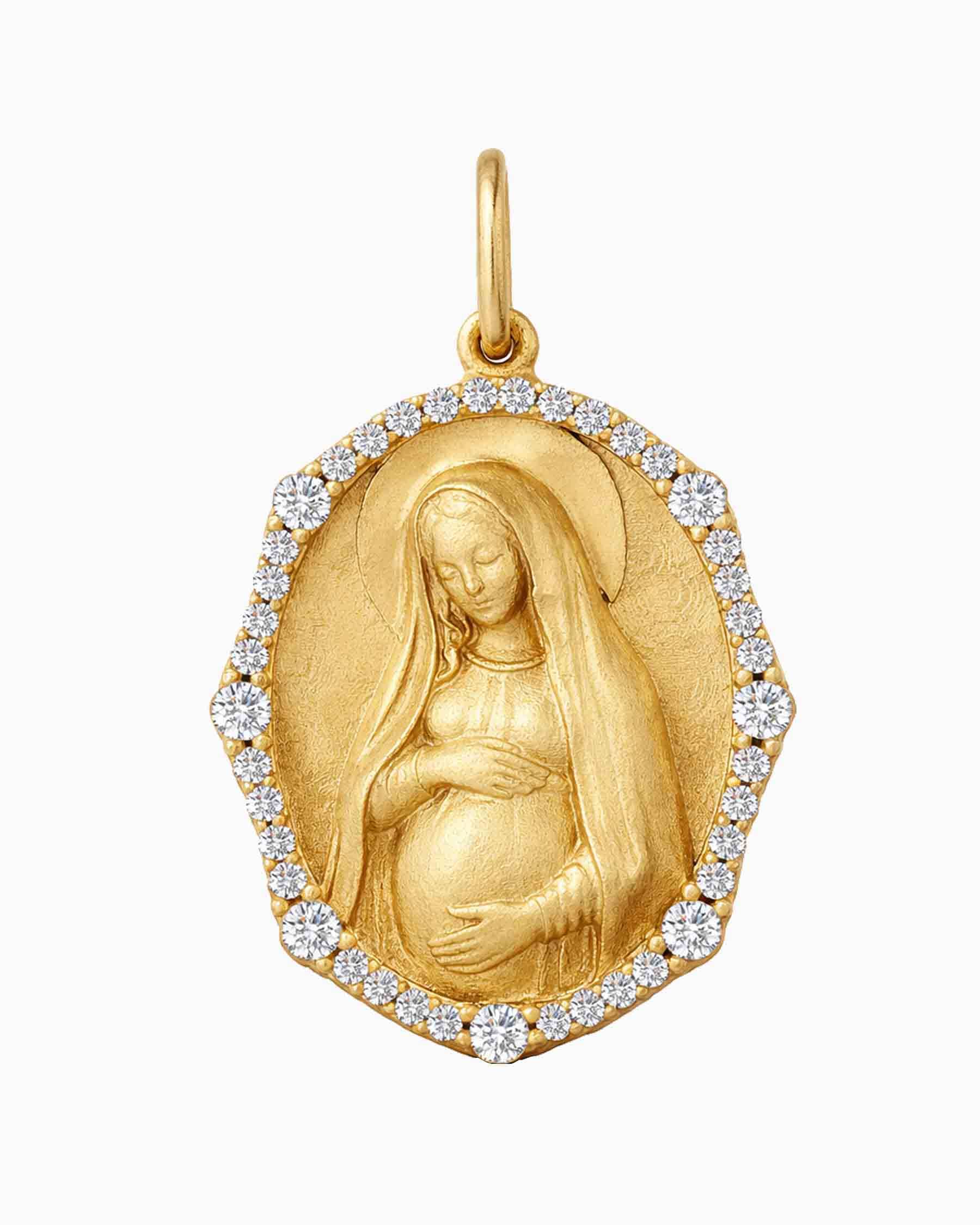 Charm Virgen María embarazada