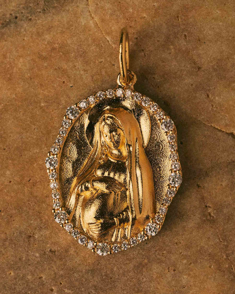 Charm Virgen María embarazada