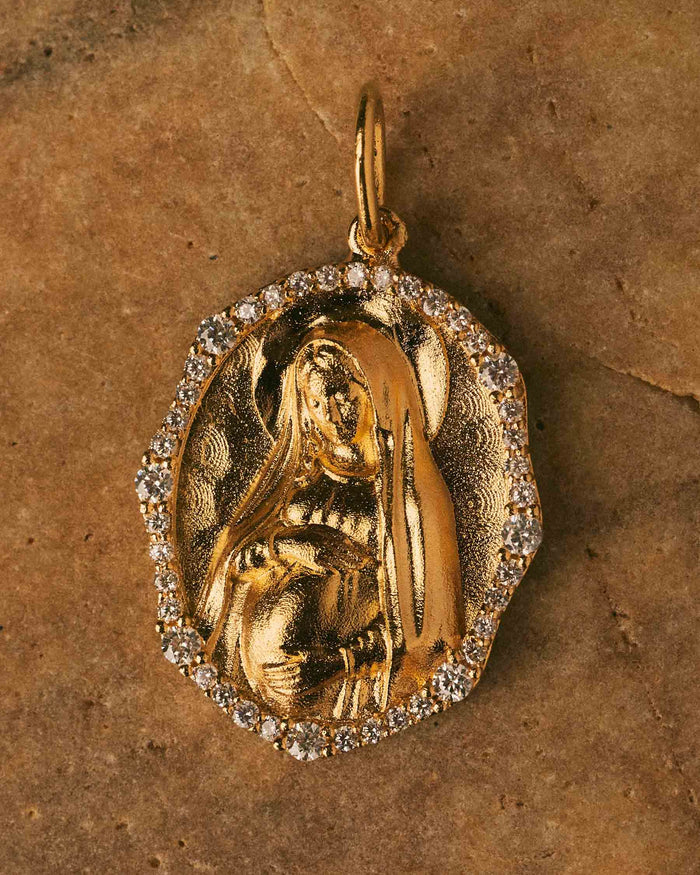 Charm Virgen María embarazada
