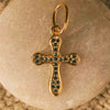 Charm Cruz Sparkle Verde