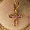 Charm Cruz Sparkle Rosa