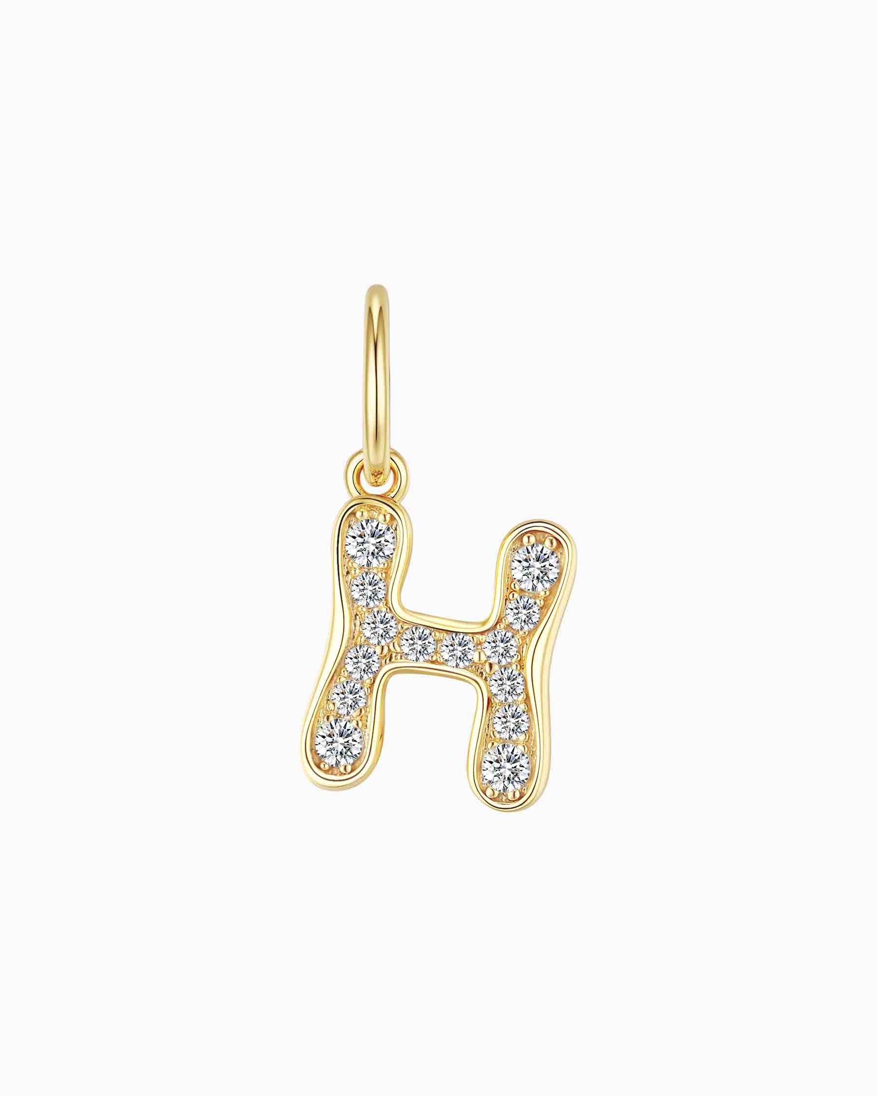 Charm Curve Letter H