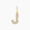 Charm Curve Letra J