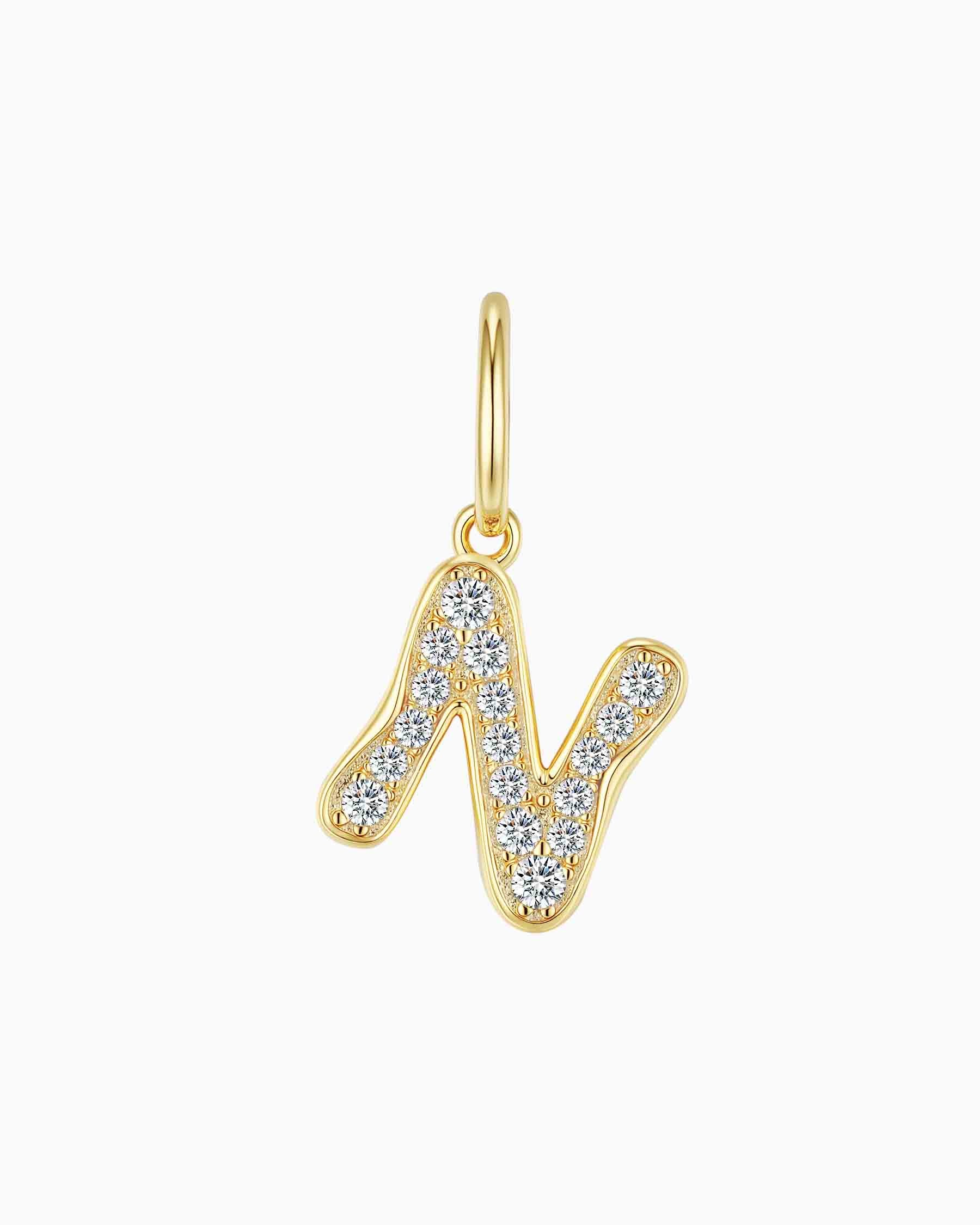 Charm Curve Letra N