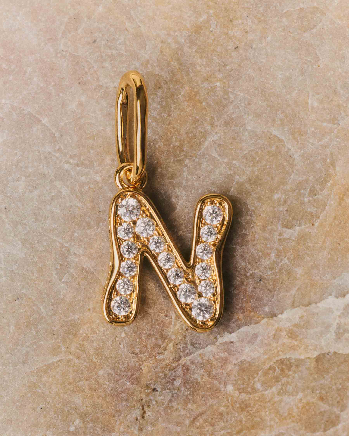 Charm Curve Letra N