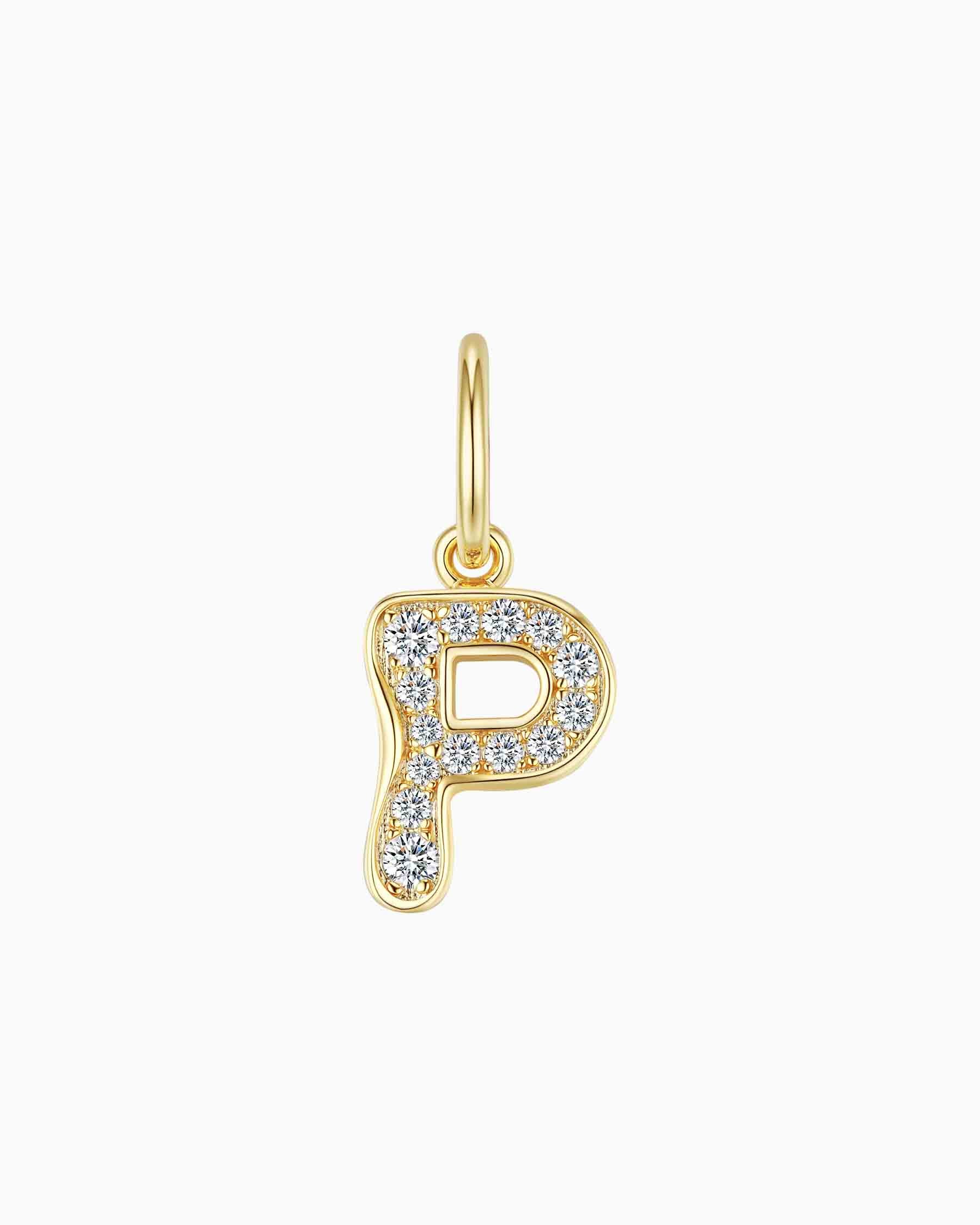 Charm Curve Lettre P