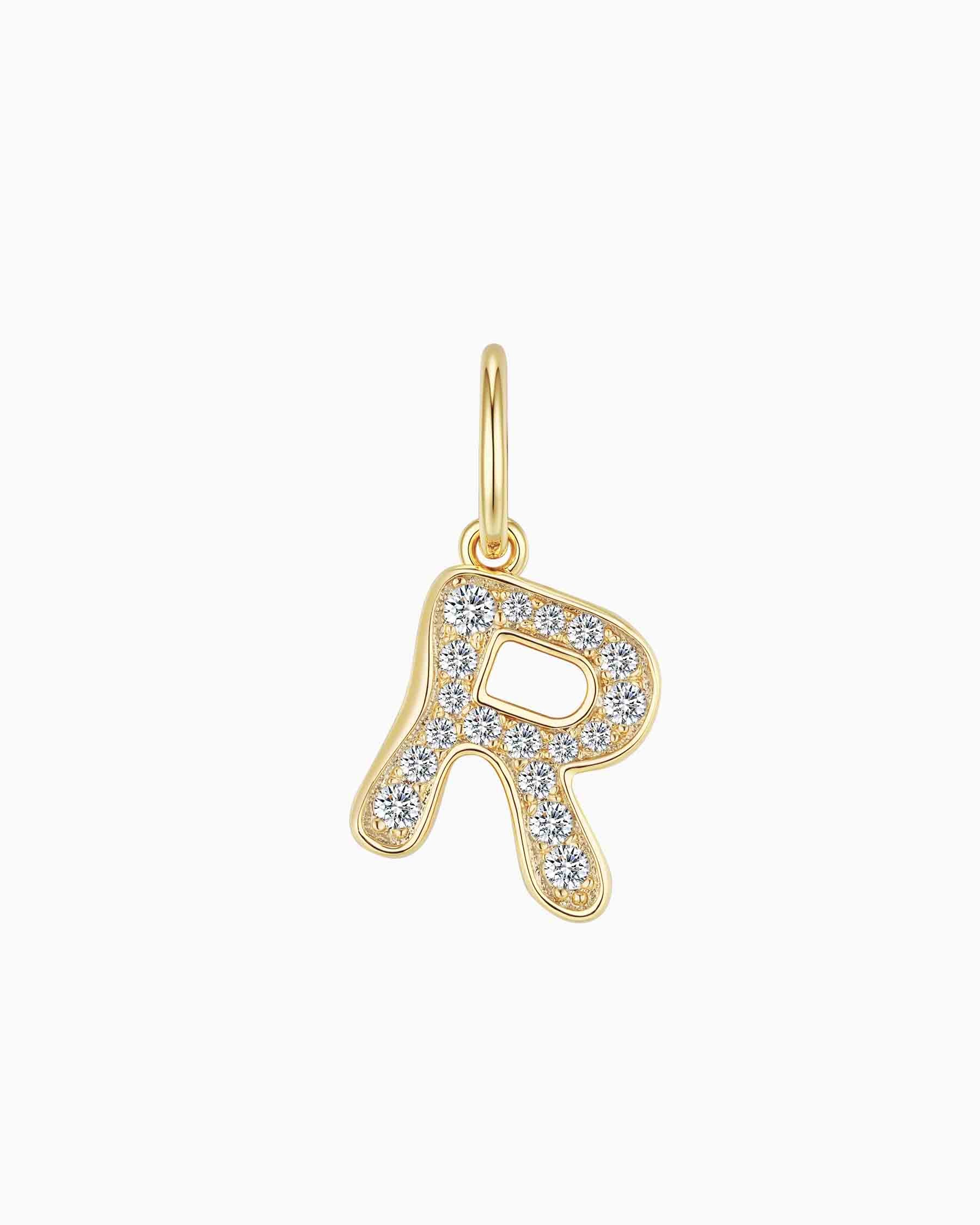 Charm Curve Letter R