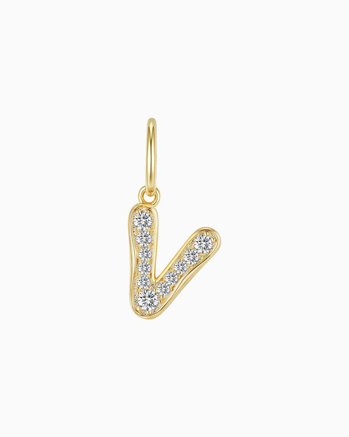 Charm Curve Buchstabe V