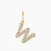 Charm Curve Letra W