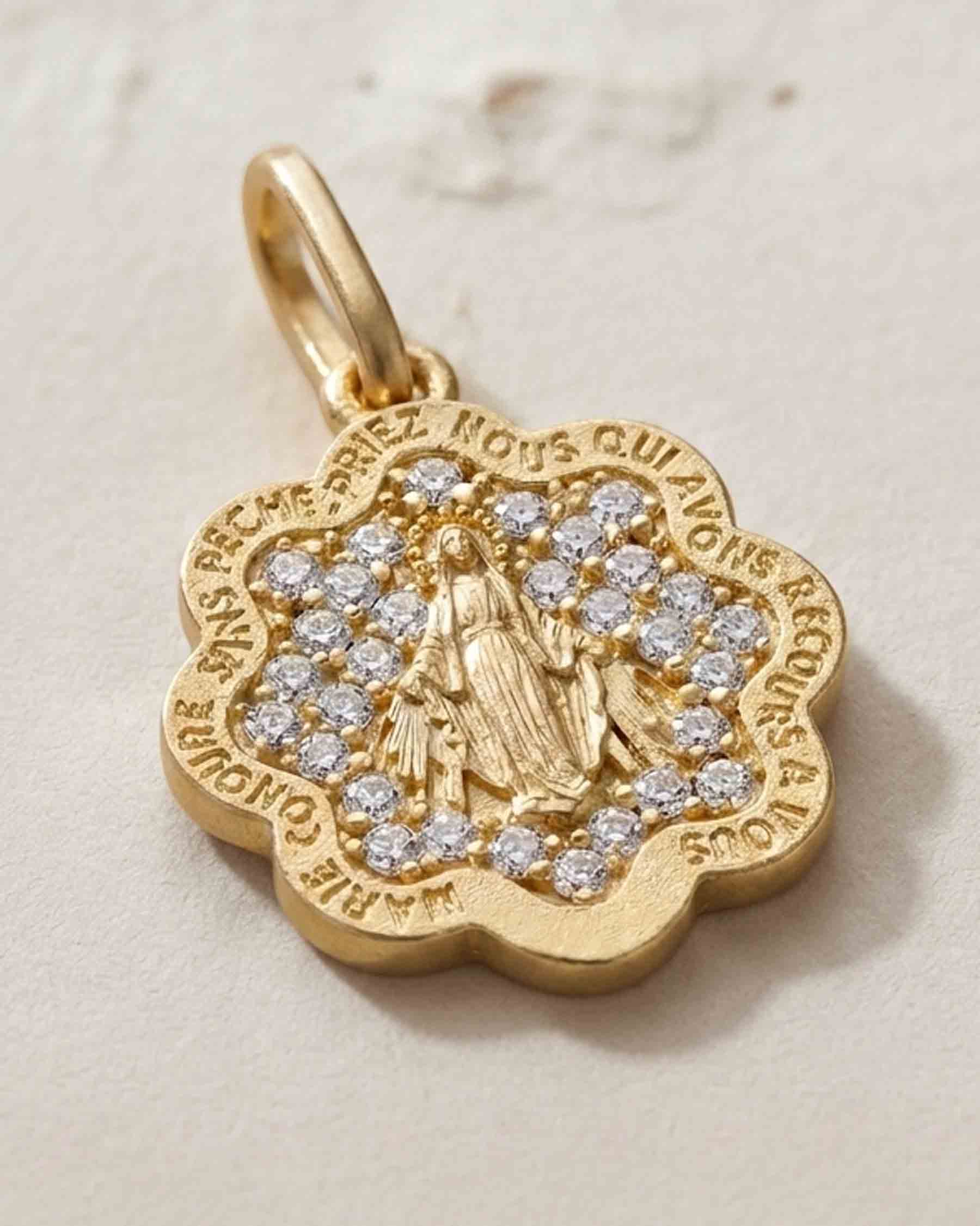 Miraculous Virgin Charm