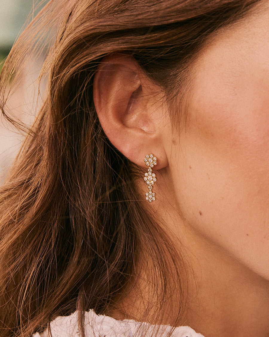 Pendientes Duo Petalo