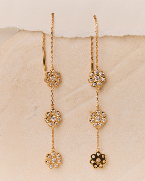 Pendientes Largos Petalo