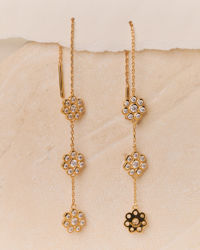 Pendientes Largos Petalo