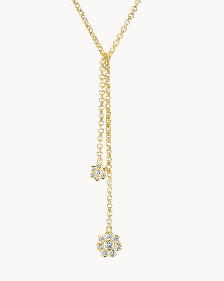 Collar Drop Doble Petalo