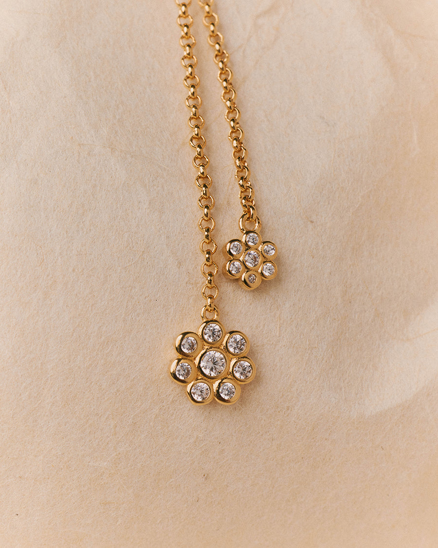 Collar Drop Doble Petalo