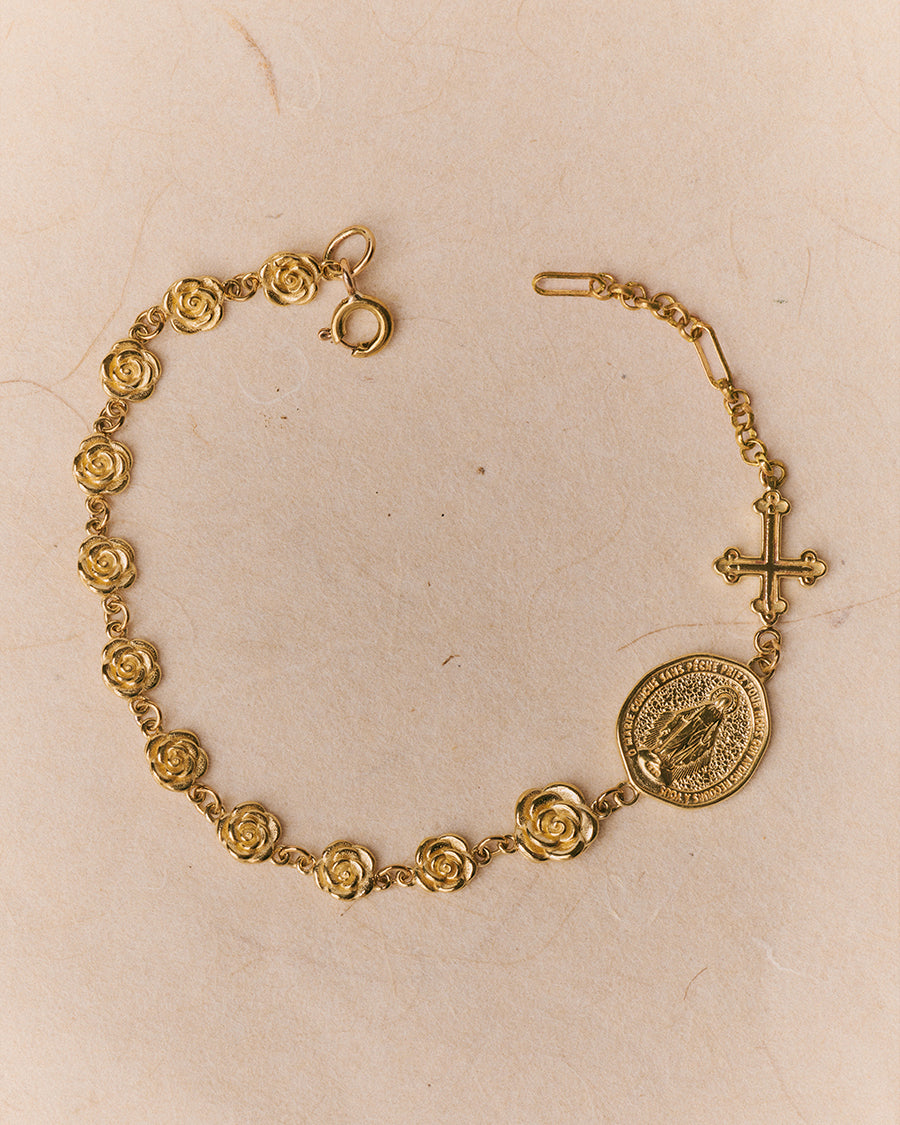 Pulsera Rosario de Rosas