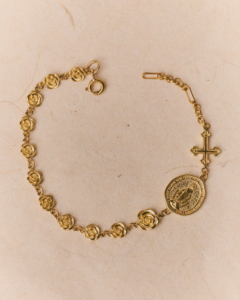 Pulsera Rosario de Rosas