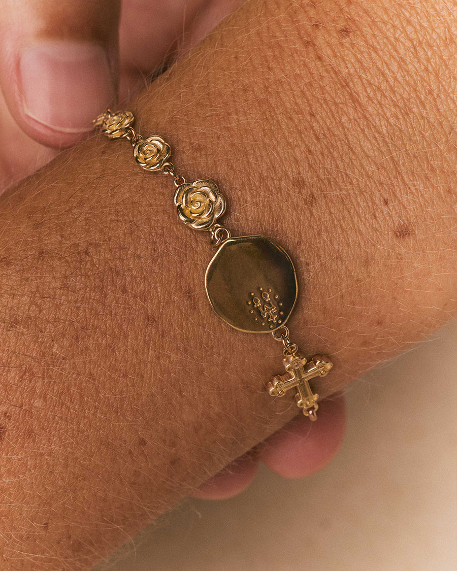 Pulsera Rosario de Rosas