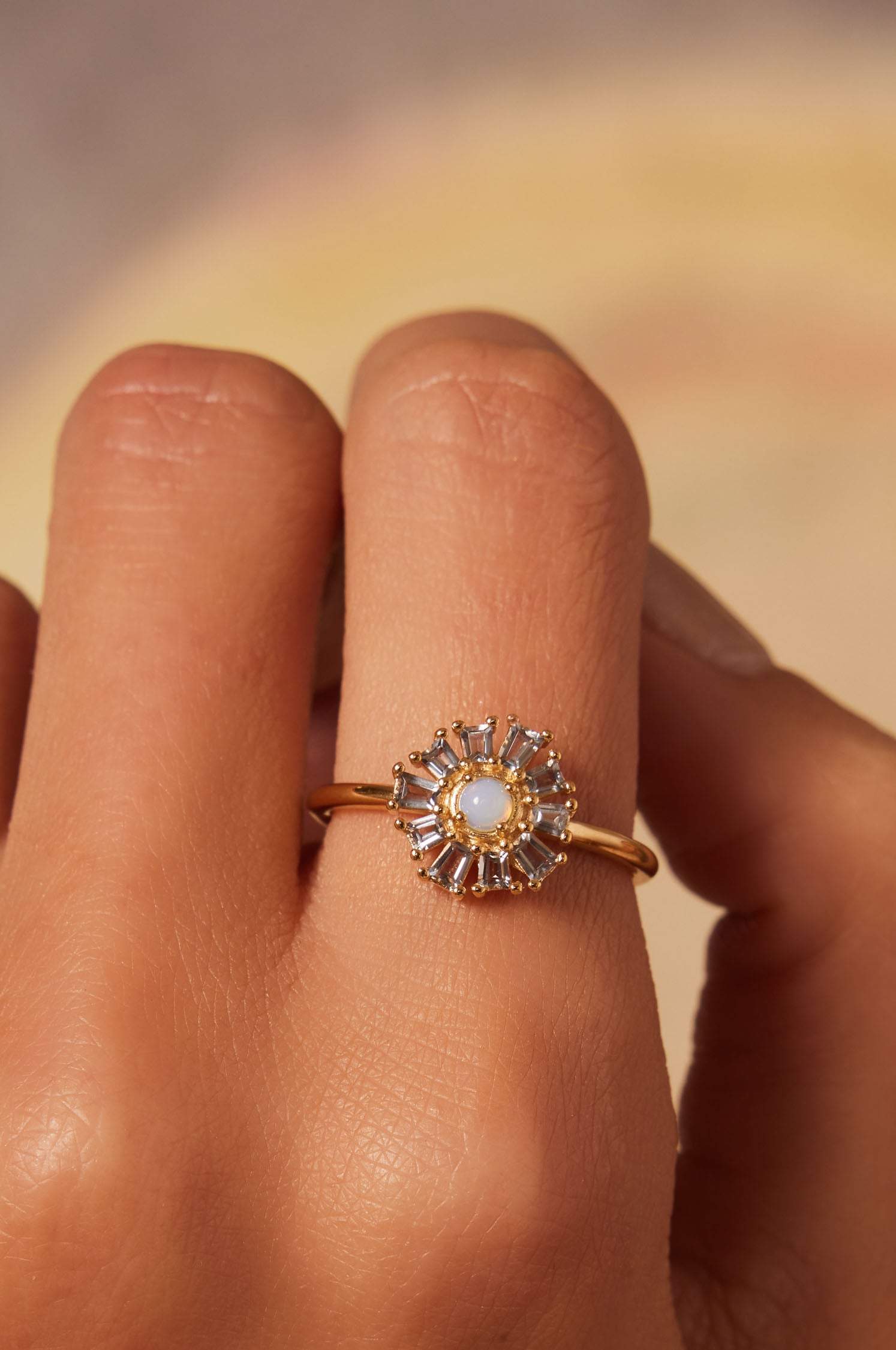 Einfacher Mondring