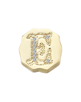 Charm Clip Bubble Vintage Buchstabe E