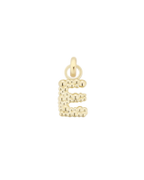 Charm Sand Dust Buchstabe E