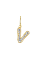 Charm Curve Buchstabe V